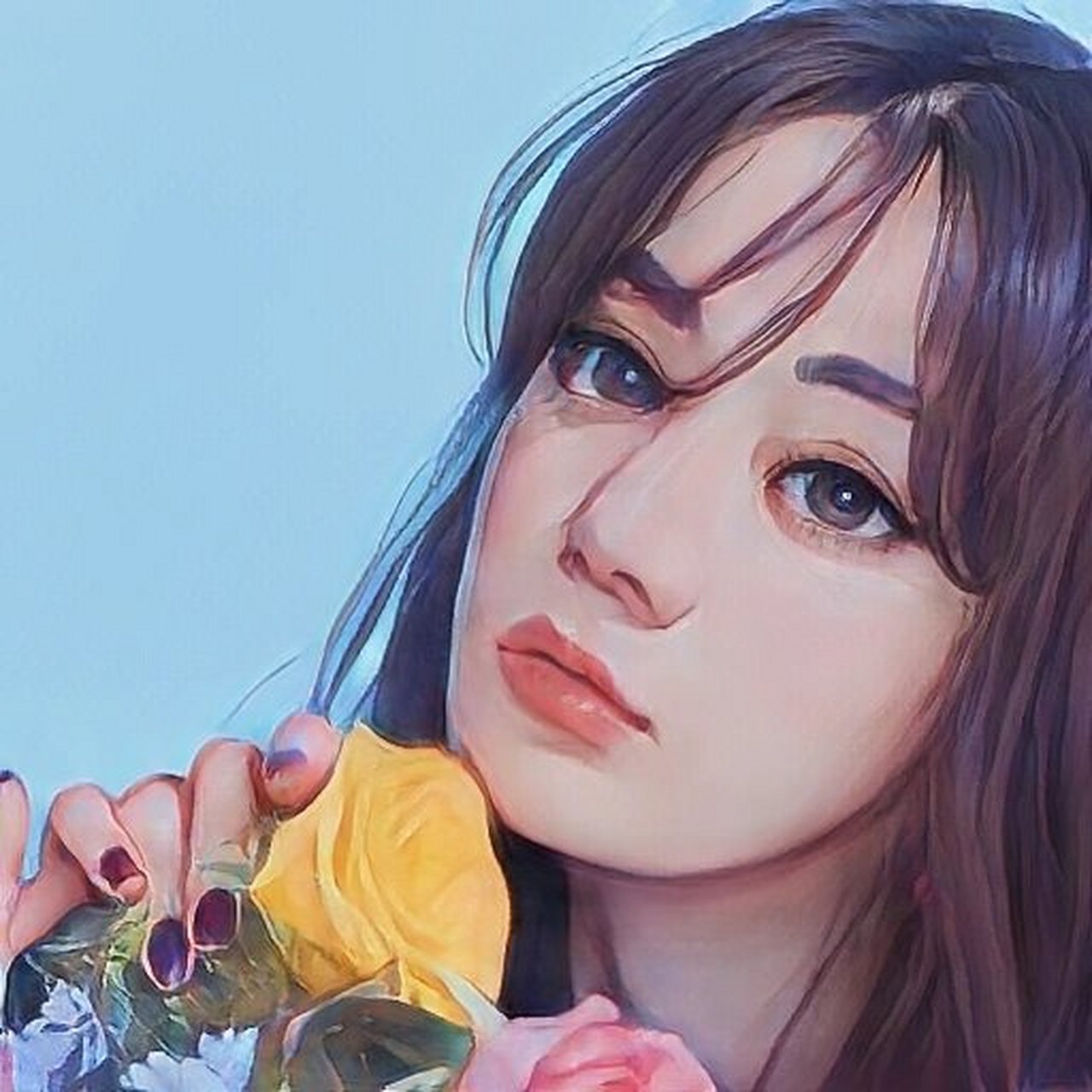 女生头像8815|热巴好看的卡通头像已发送73