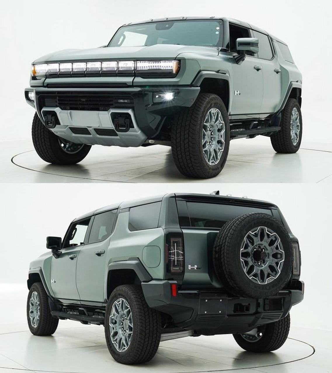 gmc悍马ev02suv版 配置:202402edition1/月光绿哑光色02黑月光