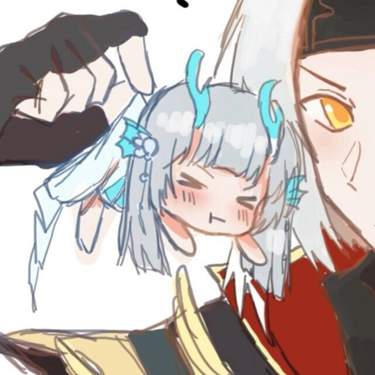 王者荣耀情侣头像 fmvp曜x西施(一) 分享一组曜和西施fmvp皮肤的情侣