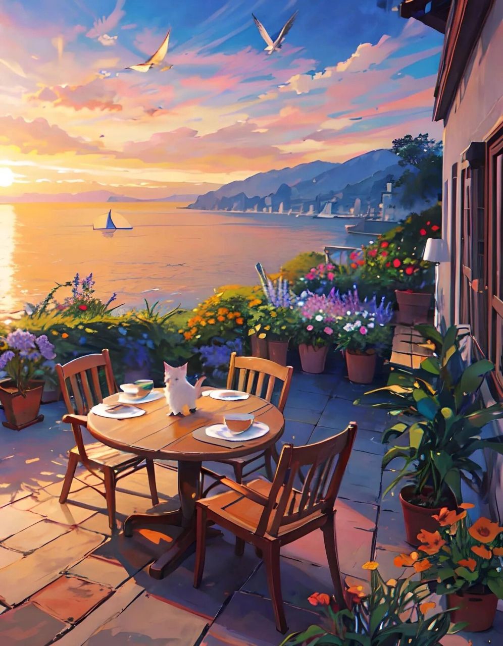 海上日出|治愈系漫画 日出尤其温柔,人间皆是浪漫 	 日出之美在于它