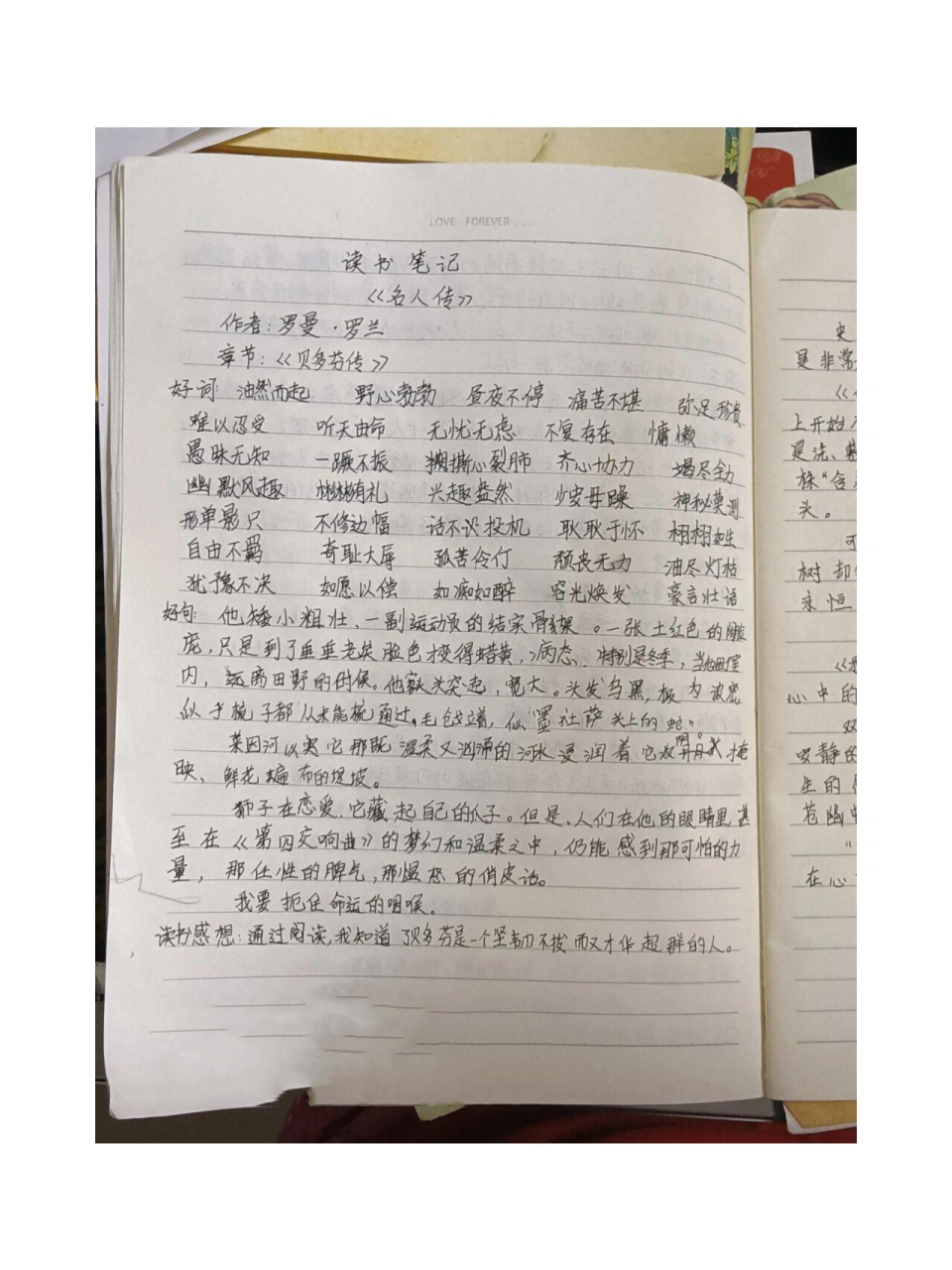 《名人传》读书笔记 贝多芬传