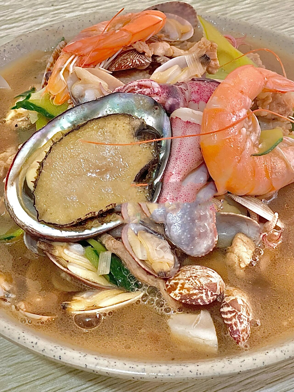 诸城美食·探店|渔·码头海鲜烩饼🐠🦑🦐 这满满一大碗的海鲜烩