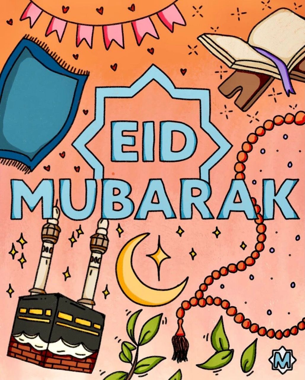 7893eid mubarak78开斋节快乐92 阿布为了让我9615节日