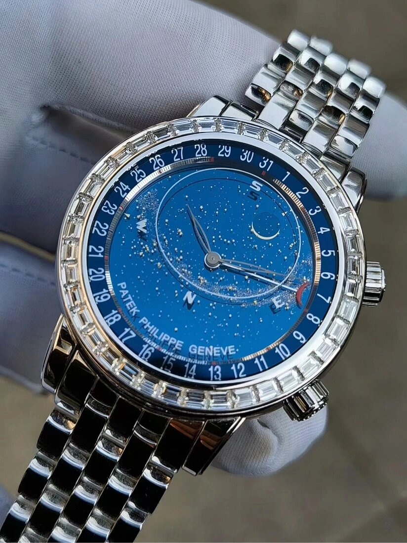 百达翡丽6104g 全金带 完美颜值