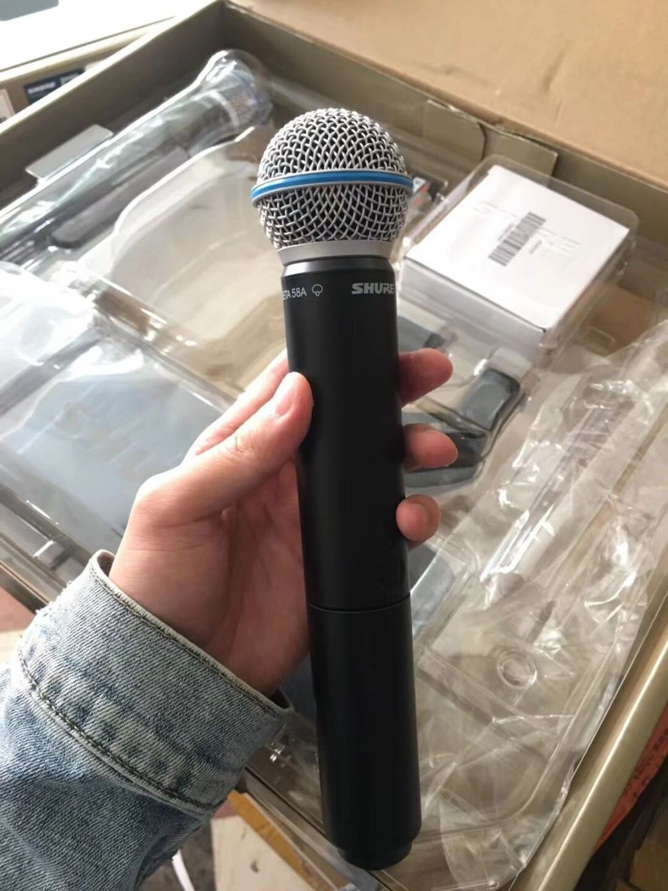 舒尔blx288cn/bate58a无线一拖二麦克风 舒尔blx288cn/bate58a无线
