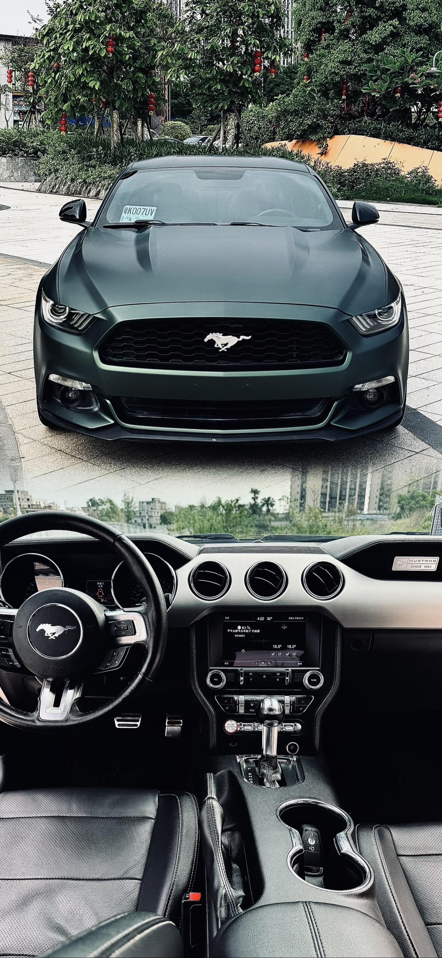 最新到店  准16年中规野马2