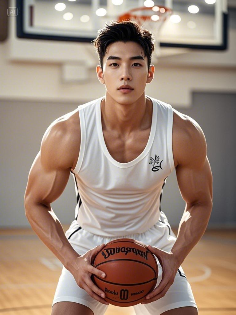 肌肉猛男帅哥壁纸集锦 篮球运动员美出高级感 反差 完美身材 自律