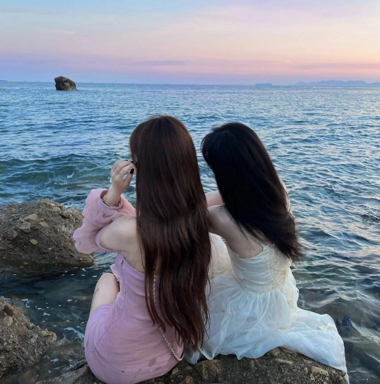 ・🌷・闺蜜头像・海边系列闺蜜头像一期