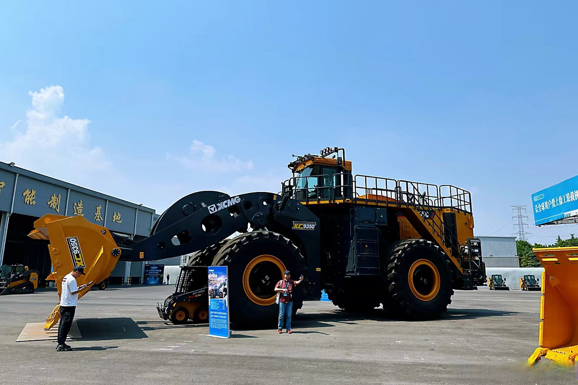 矿山专用,徐工超大吨位电传动装载机,中国唯一,世界前三.