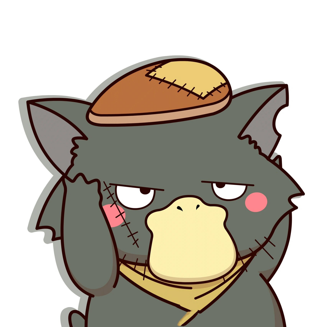 可达鸭系列头像之喜羊羊与灰太狼