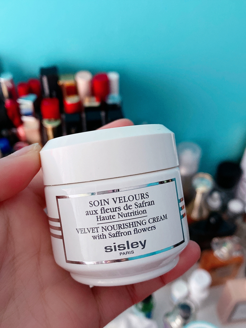 法国9193希思黎sisley藏红花面霜 一款上脸后呈现哑光质地的修复