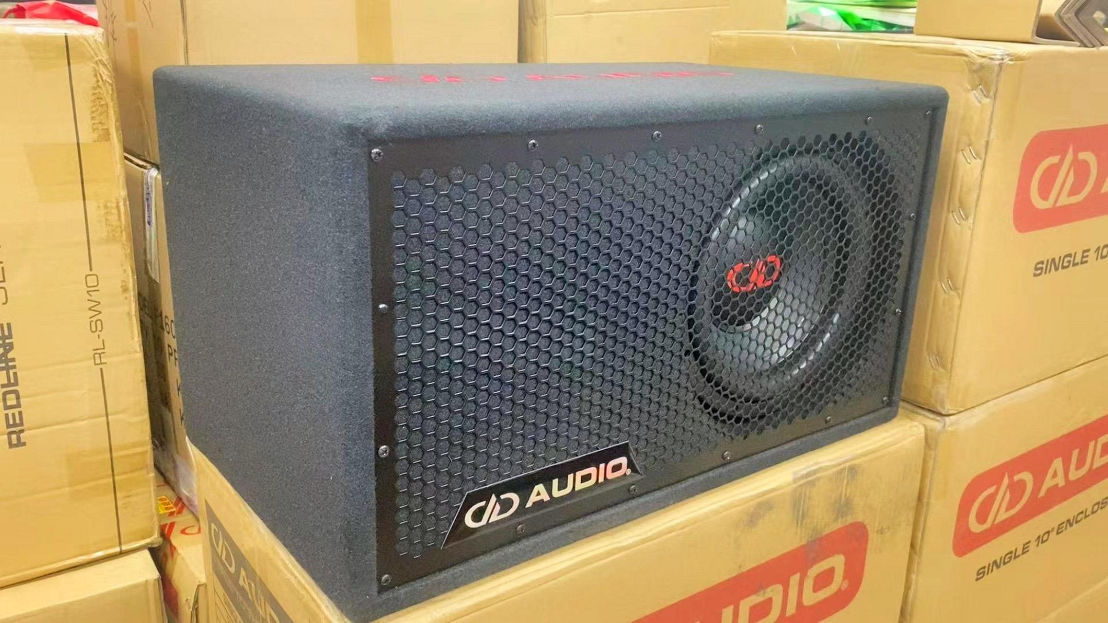 美国dd低音炮.新款10寸原装箱,新款dd le510低音炮