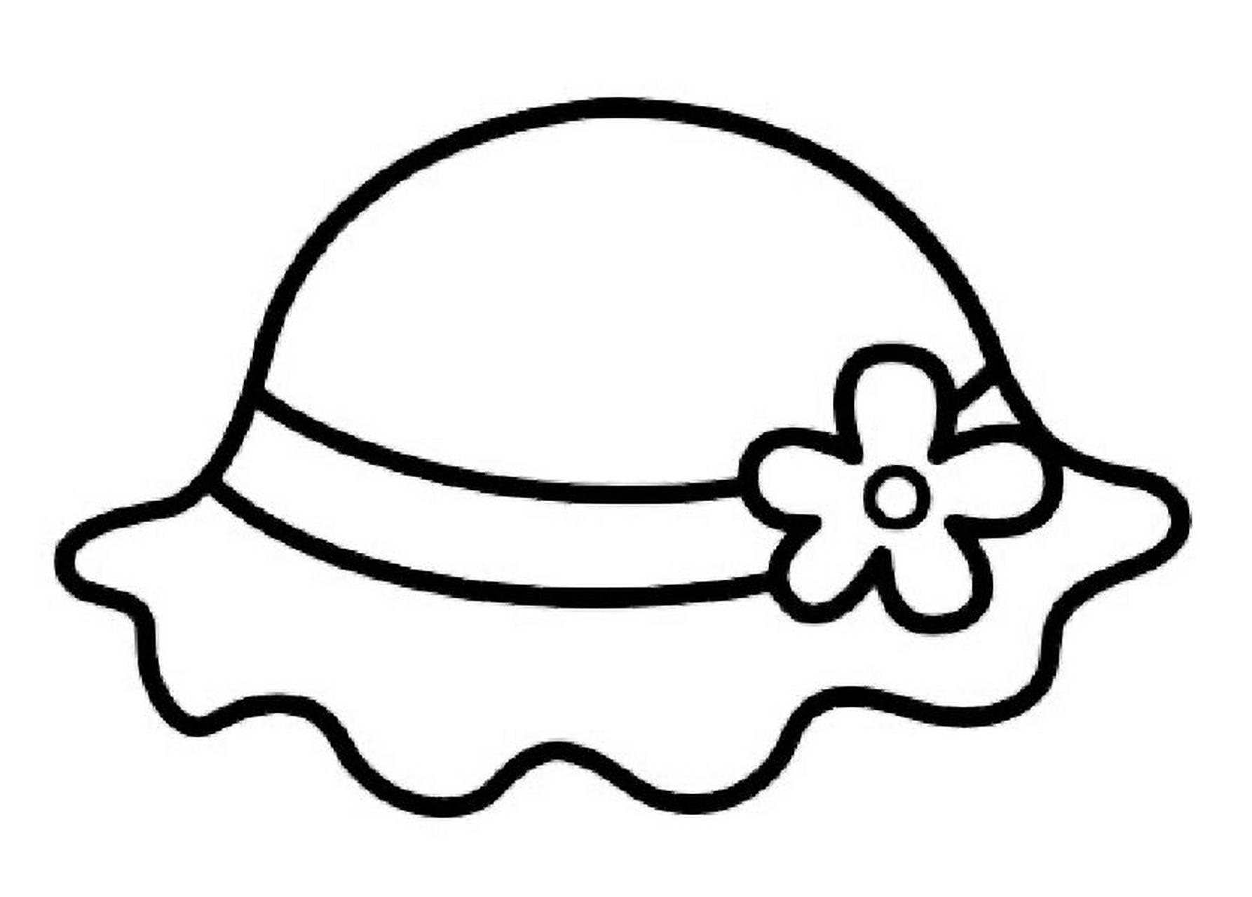 帽子 涂色 为自己设计一款专属帽子吧