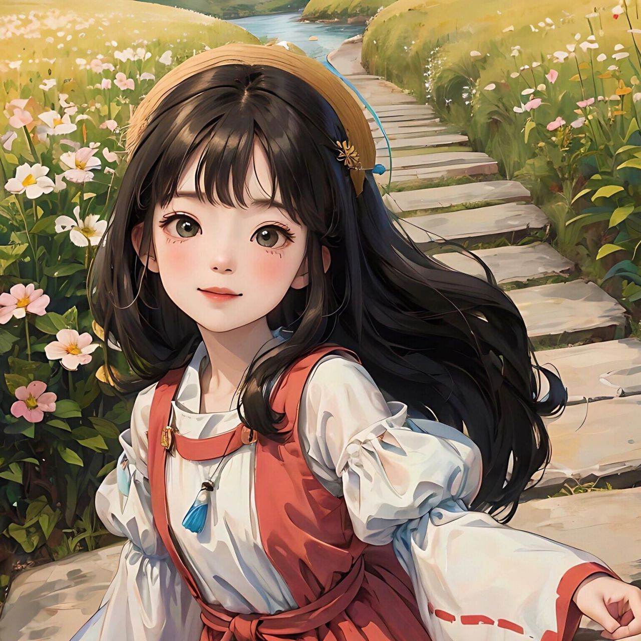 治愈系,女生头像,最美人间四月天 要做个明亮的人,要有个珍藏的故事