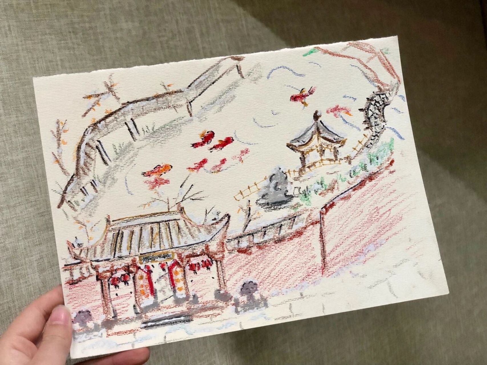 「简笔画」衢州孔庙 随性刷刷刷画的快乐就完事啦