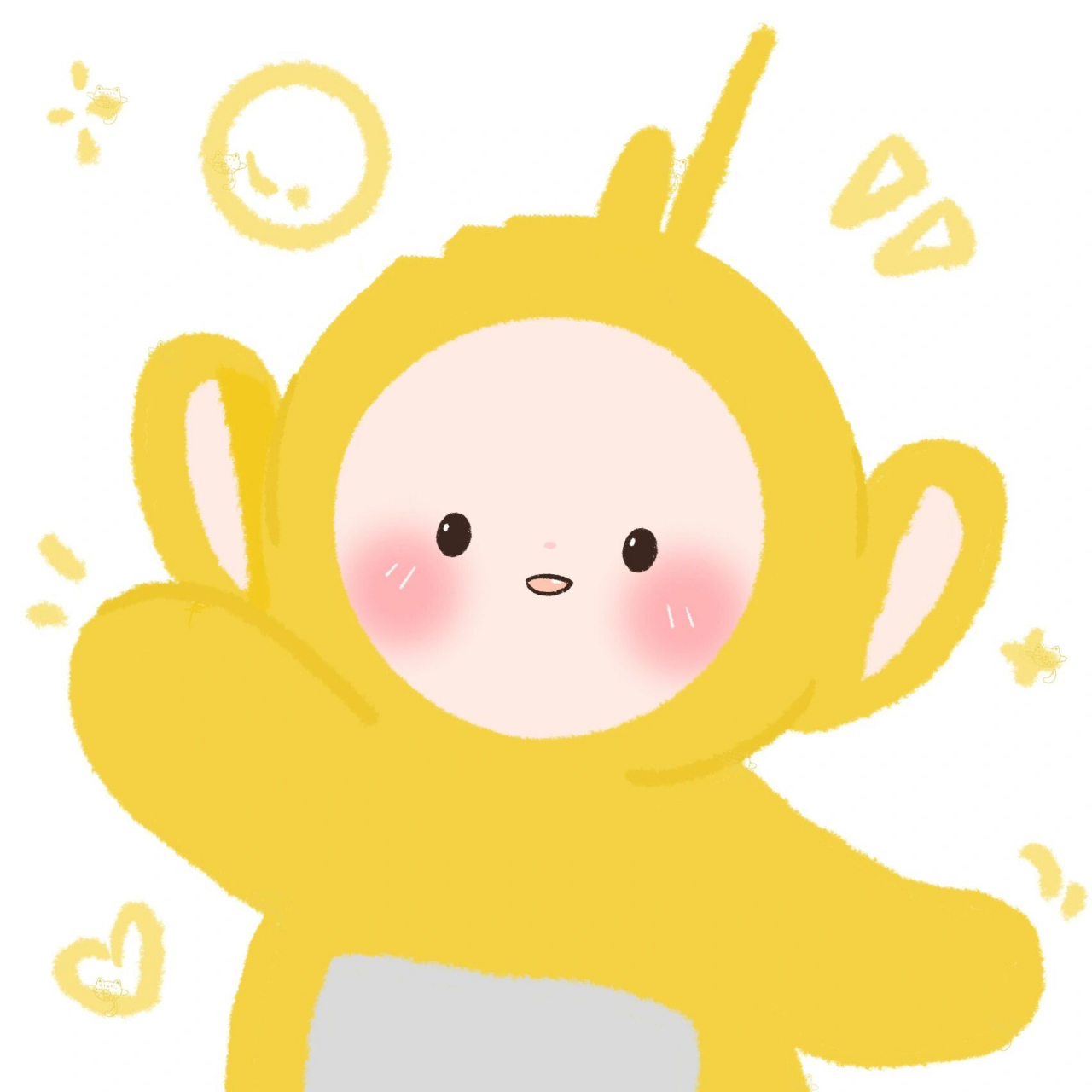 原创00天线宝宝多人团头 童年回忆突然开始攻击我96 01天线宝宝