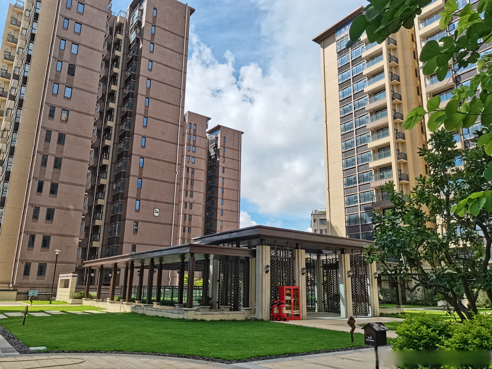 兴围华府# 小区实拍照片!