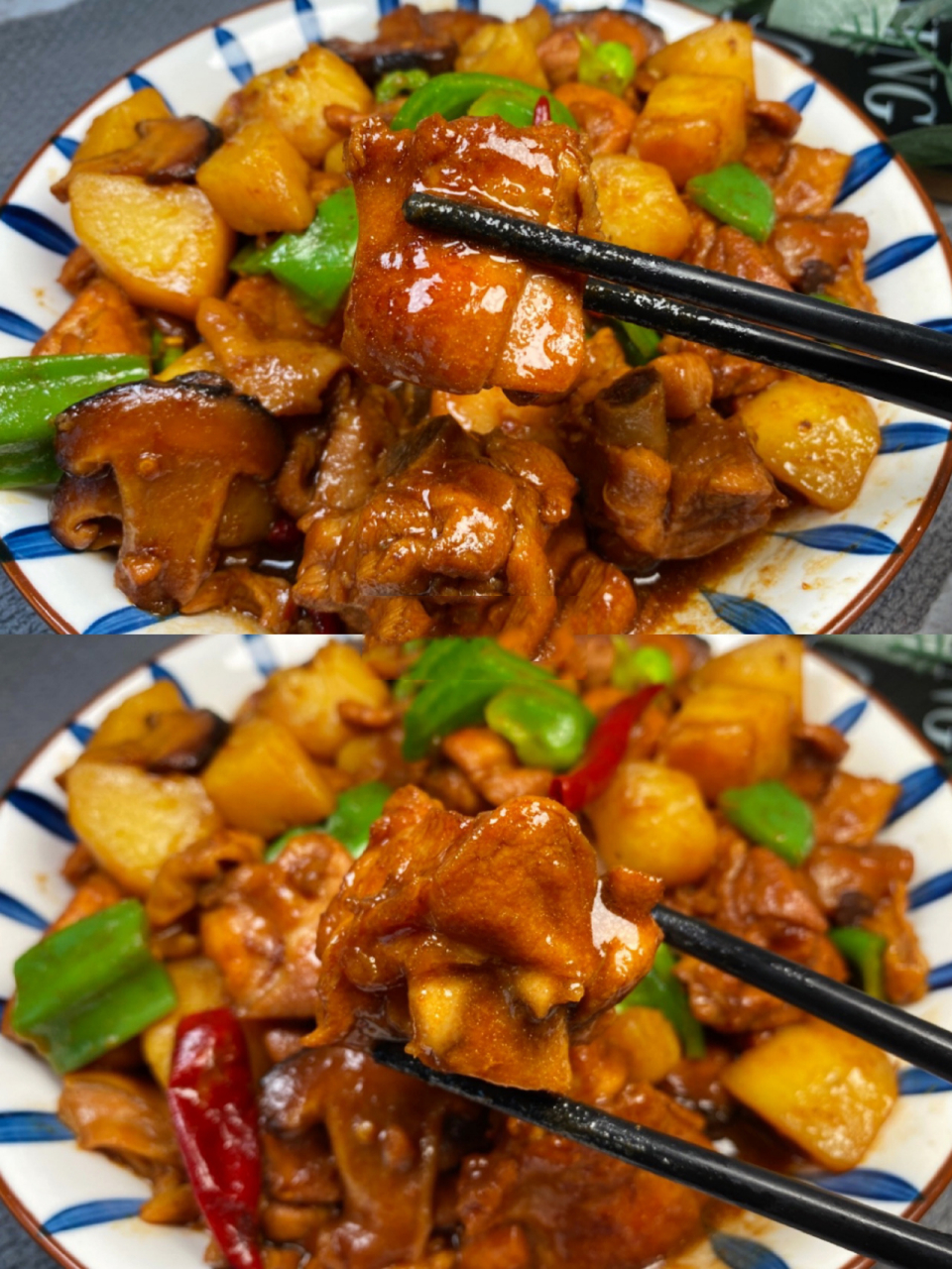 红烧鸡块炖土豆 巨好吃的红烧鸡块炖土豆,汤汁拌饭都能吃两碗7015