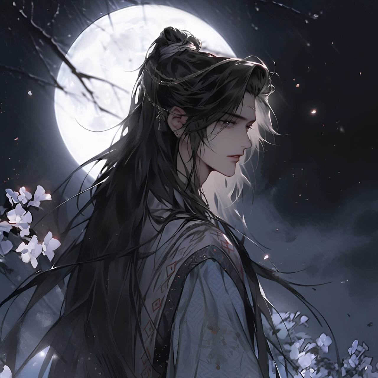 男生头像|古风动漫头像 应粉丝要求,出一组男头,和置顶的女头组合情侣