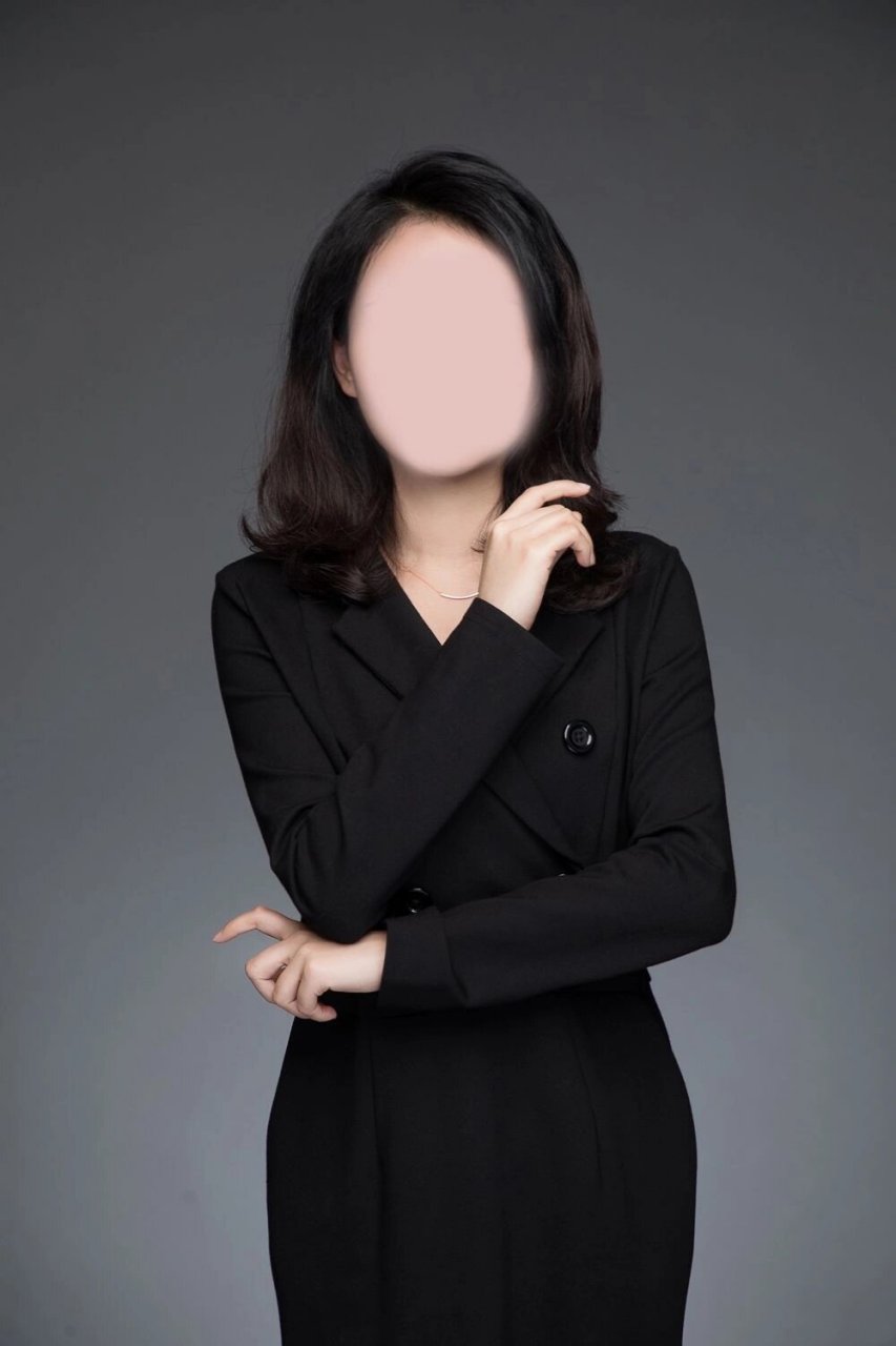 半身形象职业照,温柔尔雅气质绝佳09帮修 模板给大家发出来啦 可以