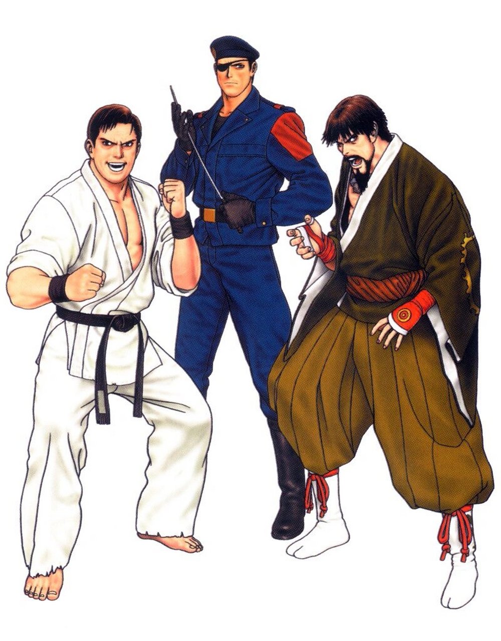 kof拳皇98 原画设定集|森气楼大师作品 格斗之王98是由snk发行的一款