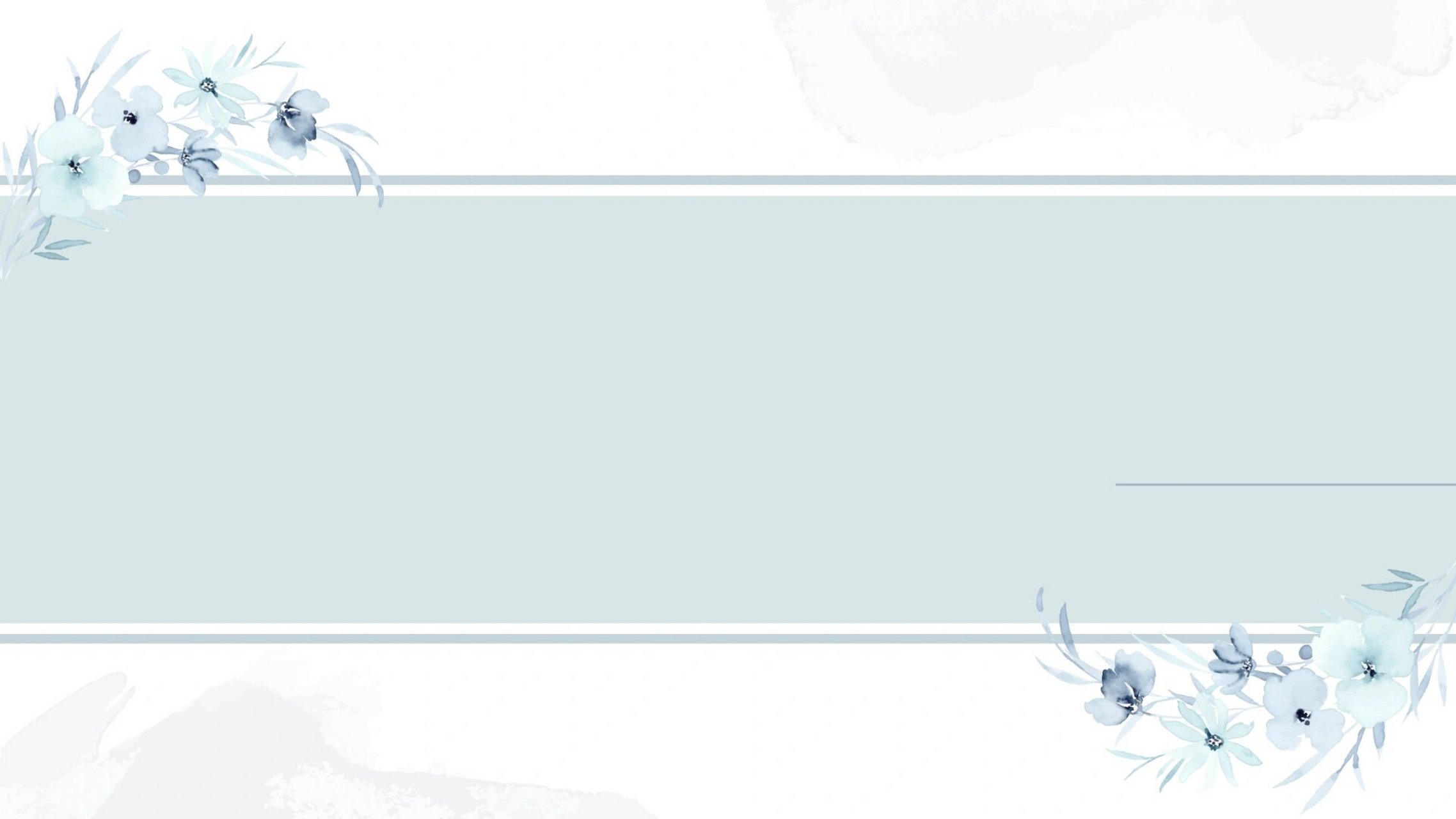 绿色小清新ppt背景图