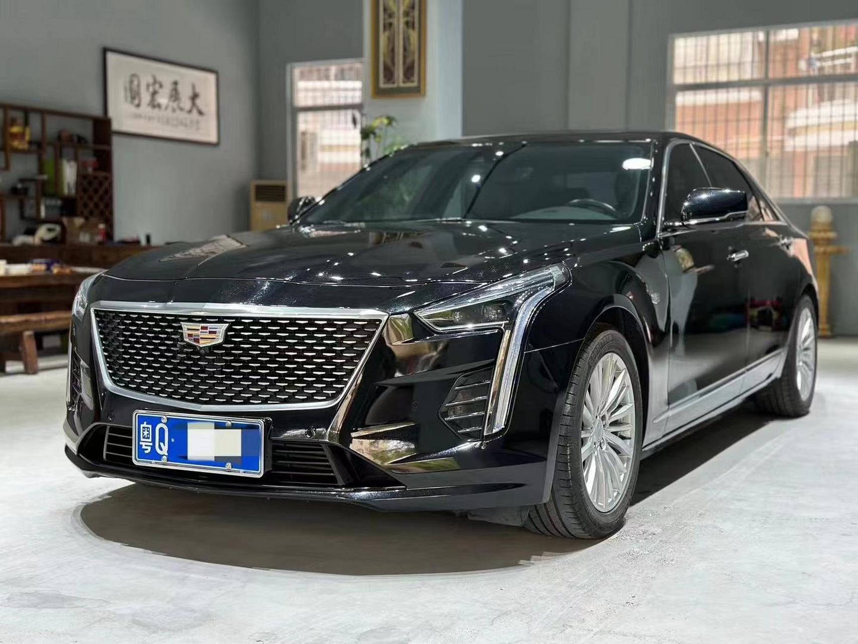 2022年上牌凯迪拉克ct6豪华版,新车指导价42.97万,3万公里实表!