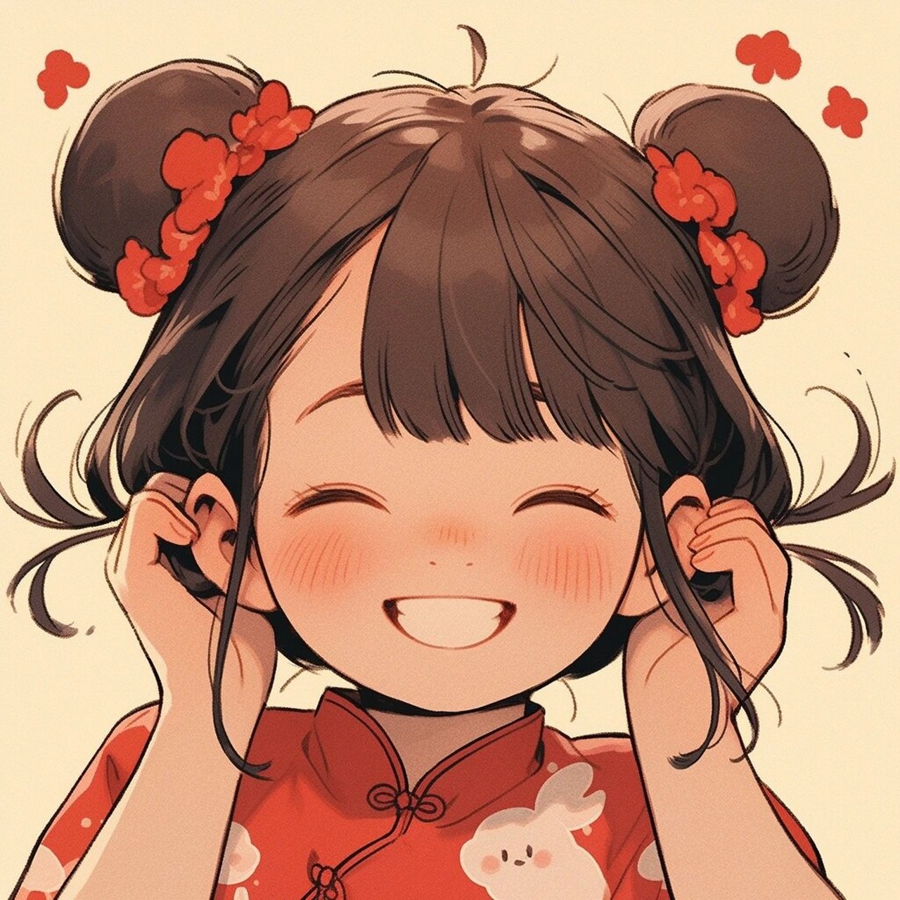 midjourney可爱小女孩动漫头像 有看的上的尽管找我,免费送,后续持续