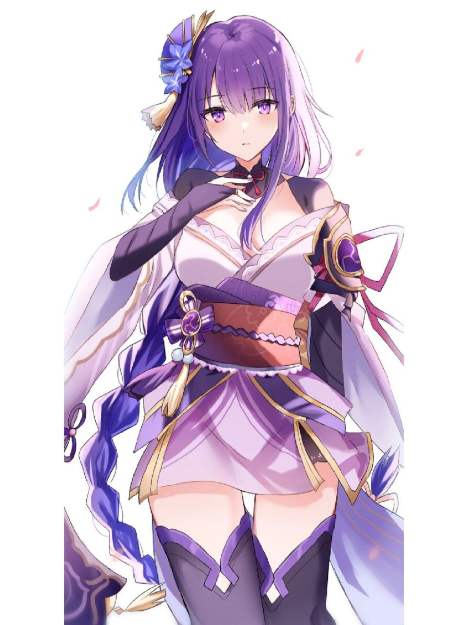 二次元美图|《原神》雷电将军 作品整理自pixiv,侵删～ p1画师:eunyoo