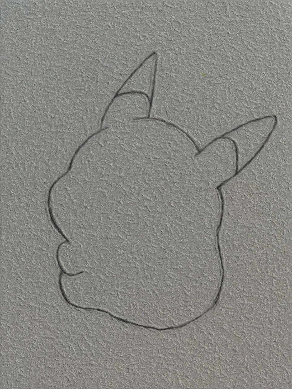 简笔画|哼～生气的皮卡丘(附步骤