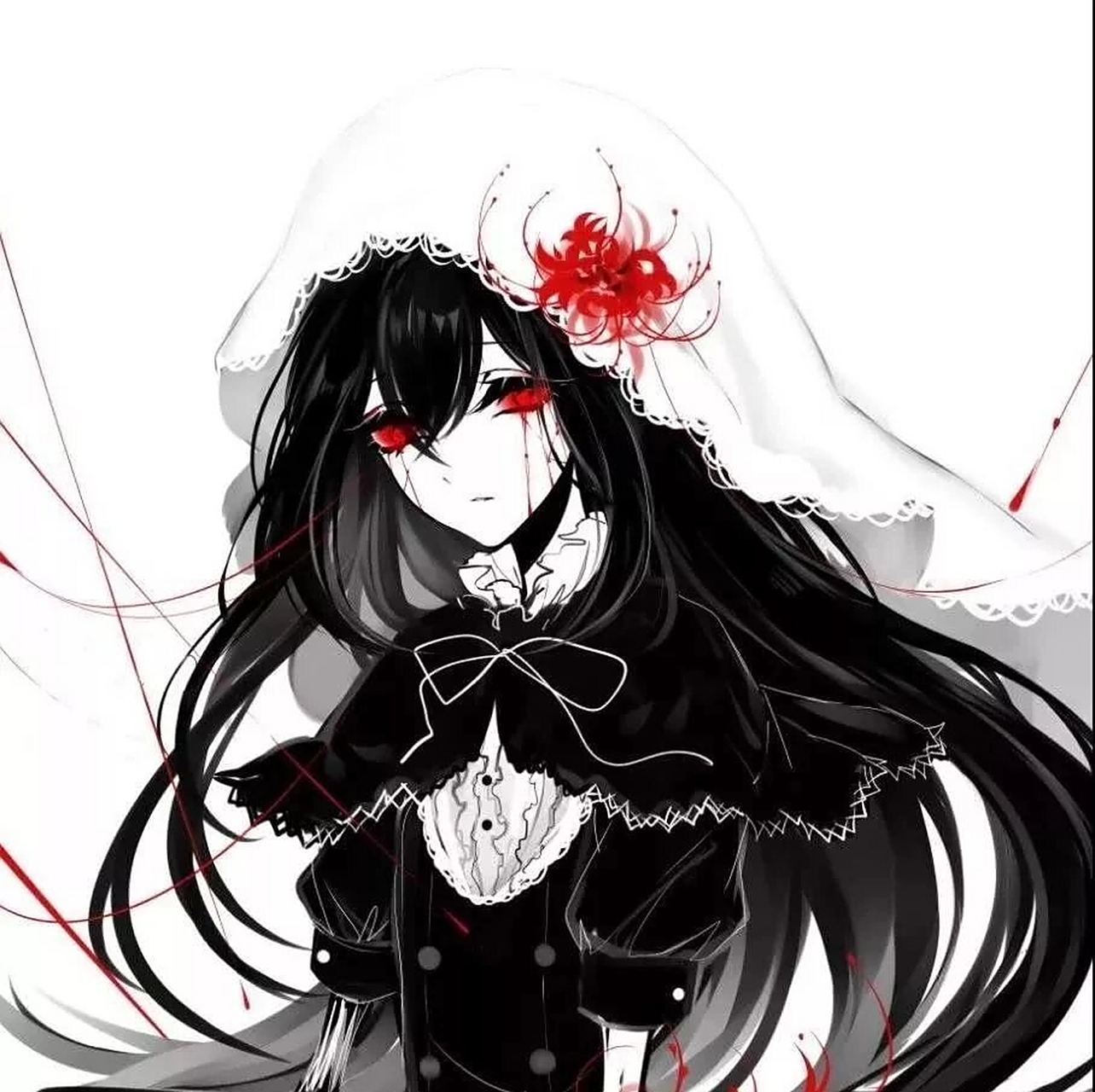 一组病娇微丧系动漫头像 "愿你被星光与希望环抱 怀揣着星光与希望