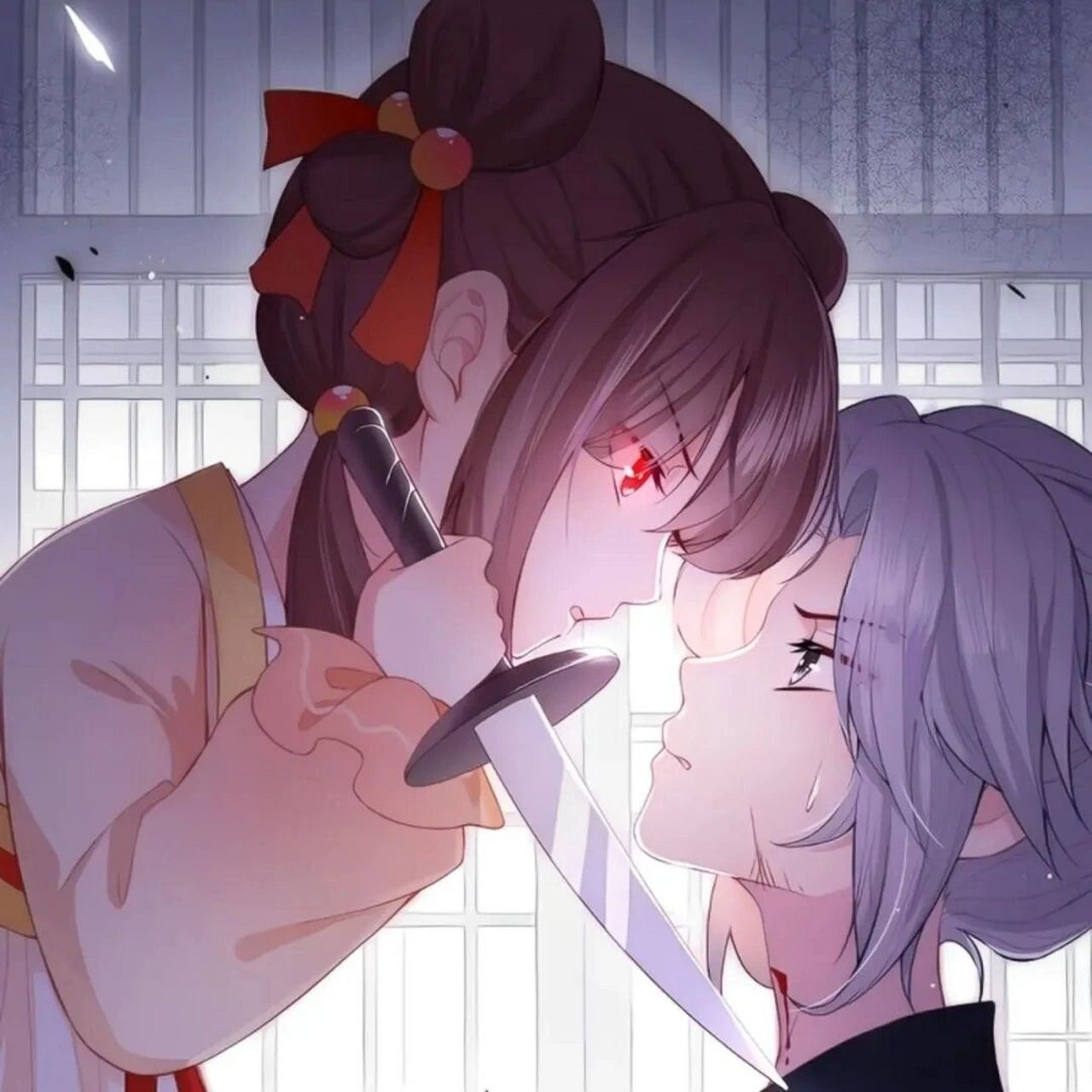 养敌为患可爱性古风动漫情侣头像