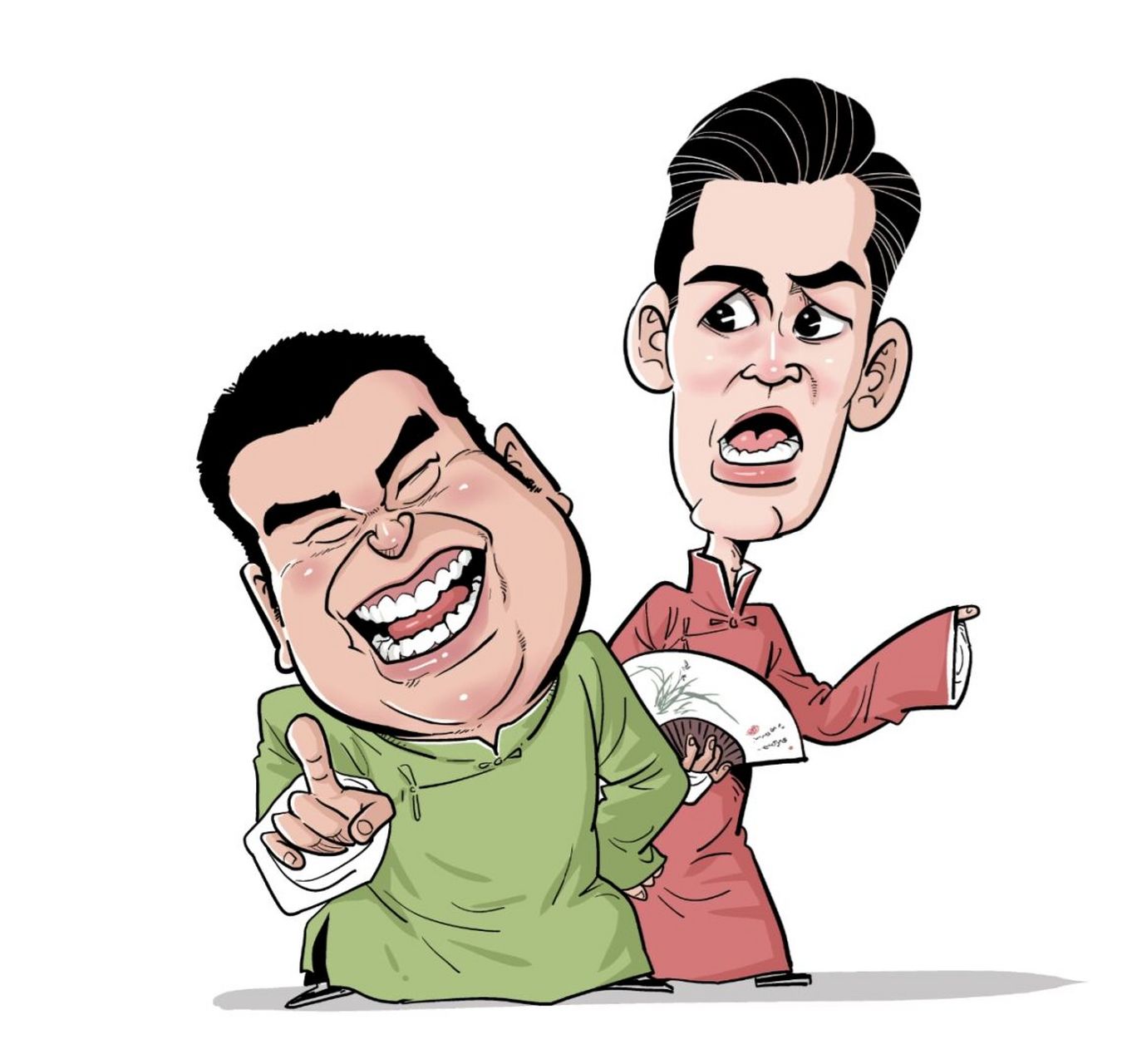 用天津快板儿点评实事.堪称文艺轻骑兵. 请大家欣赏绿鲤鱼与红鲤鱼.