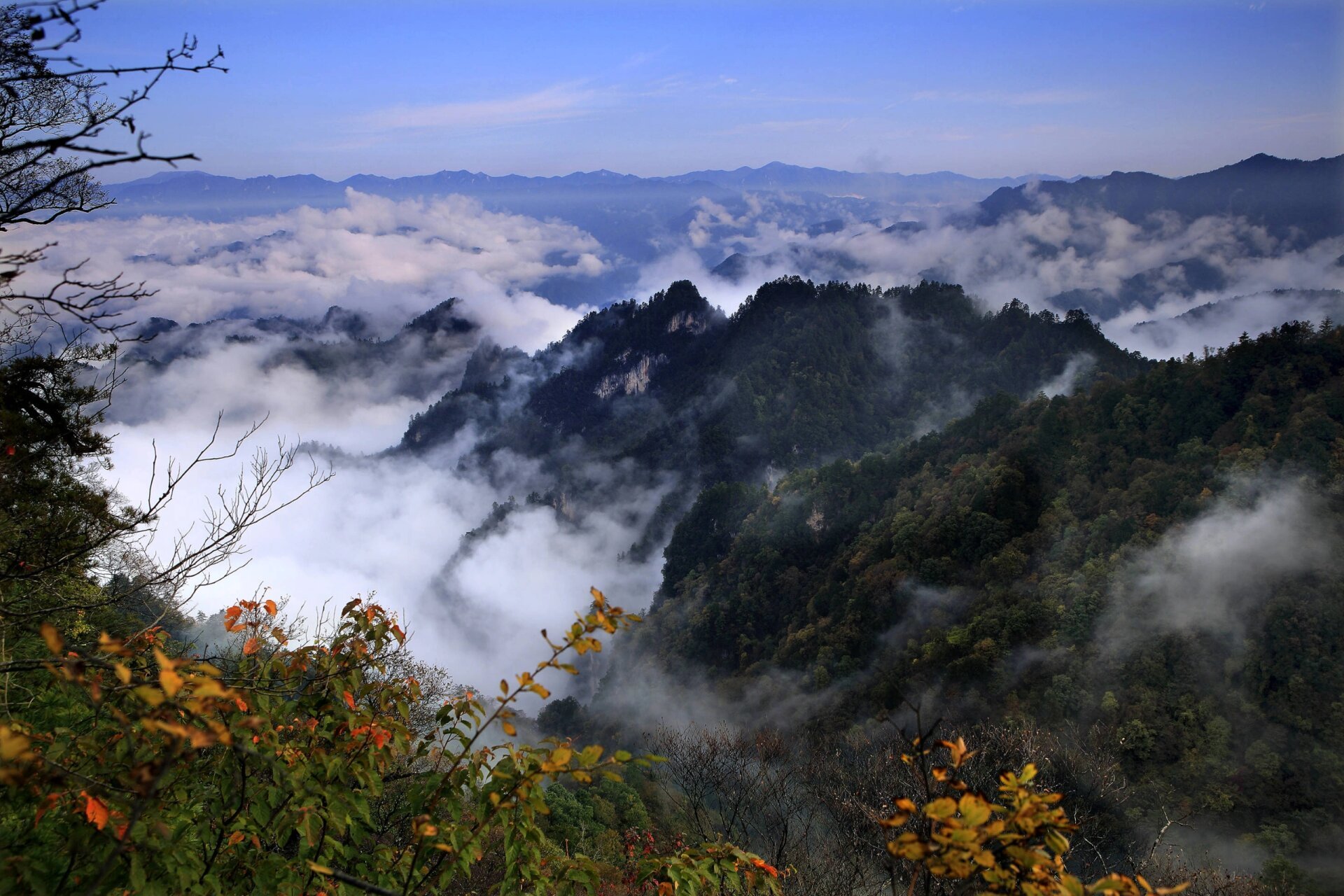 秦岭十大旅游景点免费图片