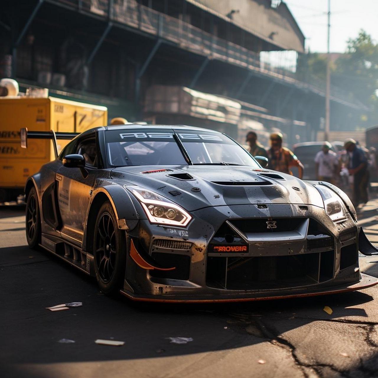 战神gtr.日产gt-r是日产汽车于2007年12月6日在日本发布的超级跑车.