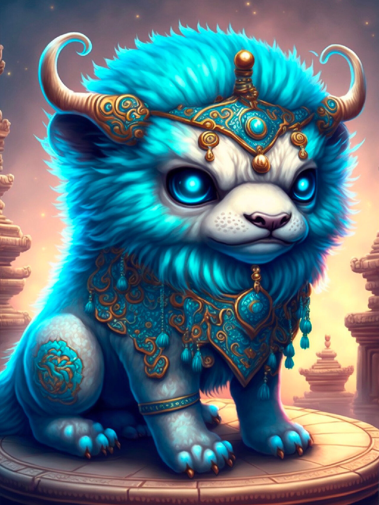 迎祥瑞神兽,接好运 每日麒麟系列更新! 中华传统文化系列!