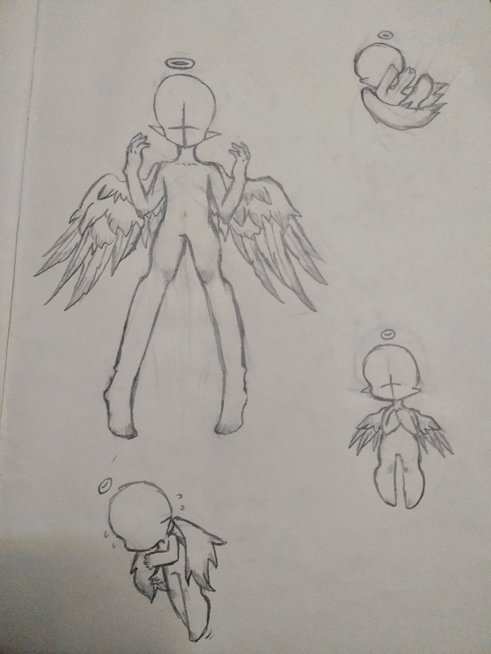 一些天使动作素材(2)