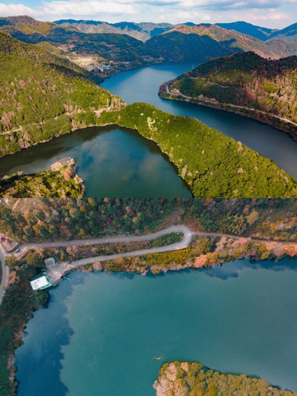 98上海周边|四明山周边好景色,皎口水库 二刷四明湖水杉林,上一次是