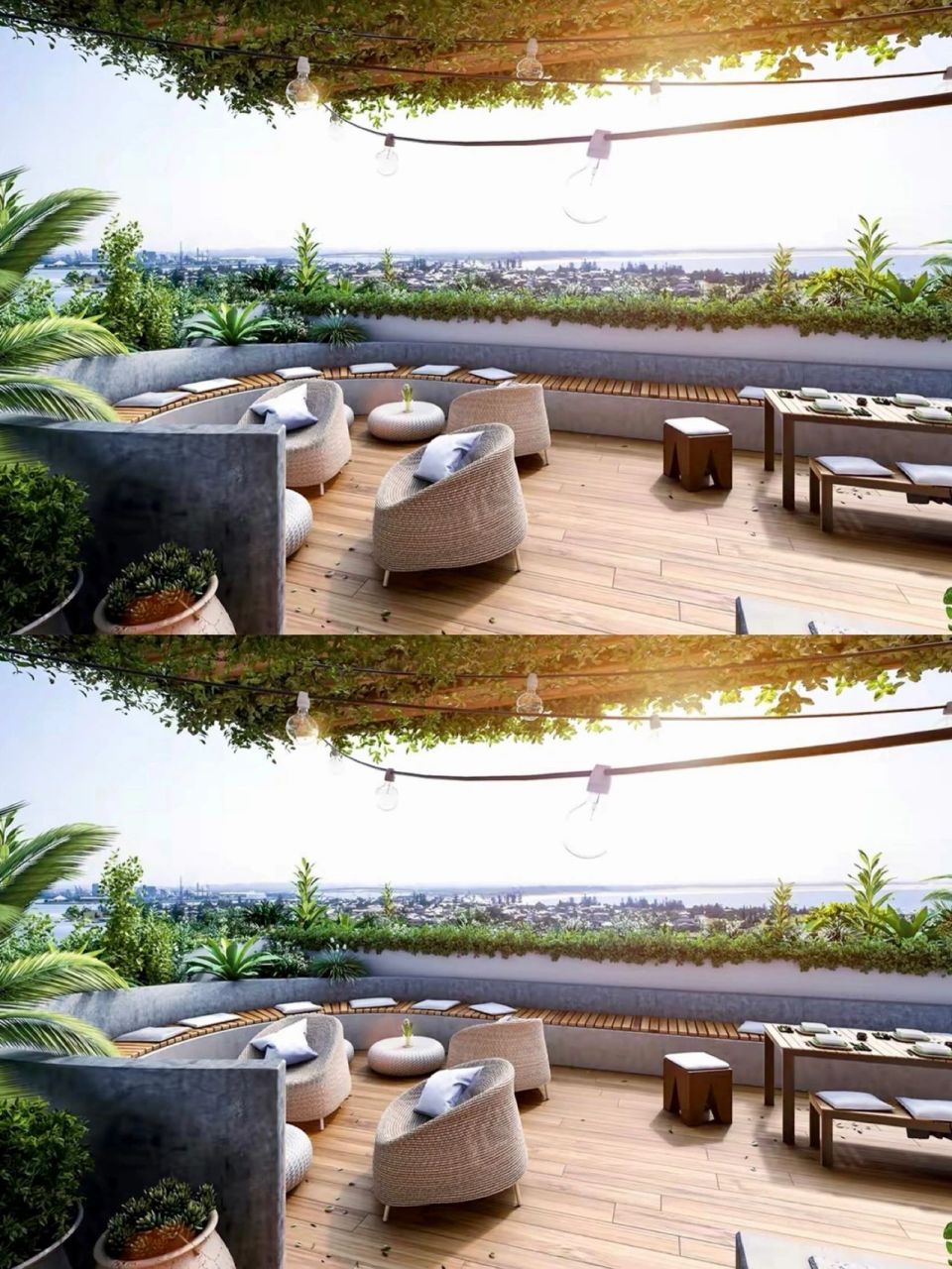 楼顶花园露台设计丨让露台变成理想样子93 93 每个人都希望回家后