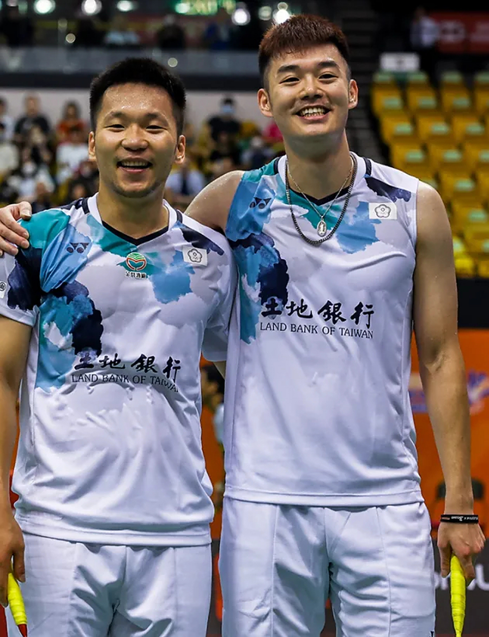 羽毛球##杨晨大神##李洋##王齐麟# [我来了]  【李洋/王齐麟自嘲蚊後