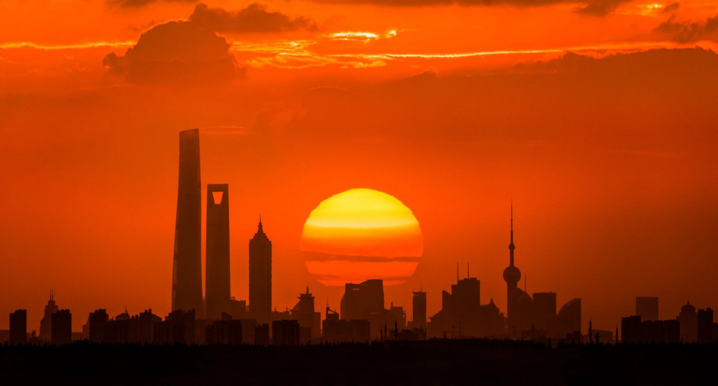 横沙岛风景图片