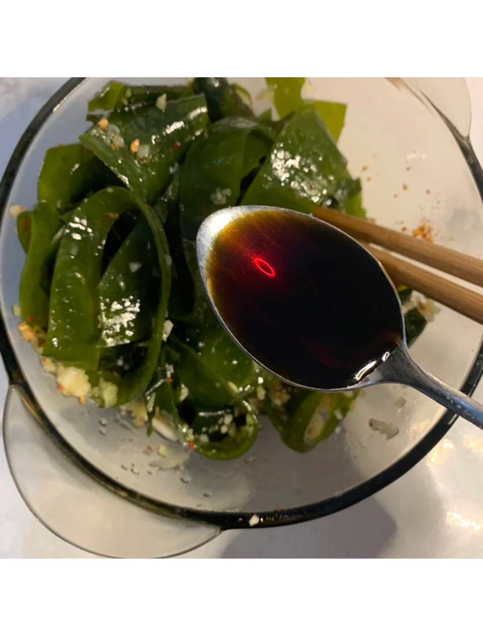 好吃不胖之凉拌裙带菜 90让人上瘾的凉拌裙带菜,连续吃三天,不带腻