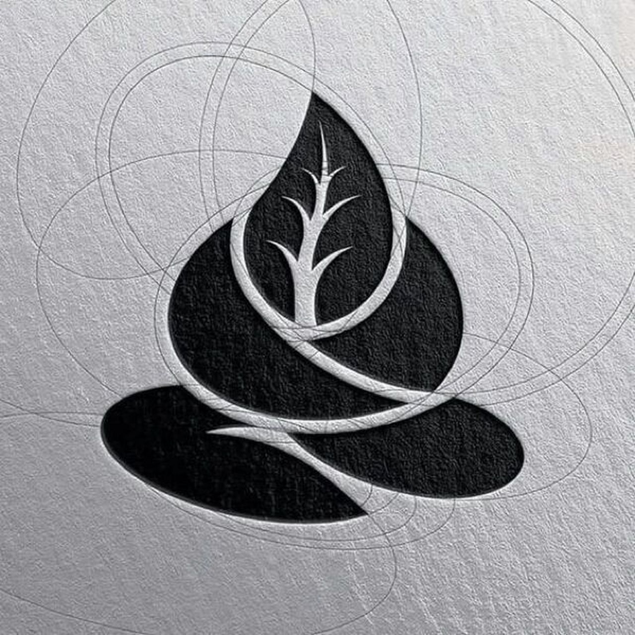 337期推荐 | 黄金分割线logo图形设计 一组由黄金分割线设计的logo