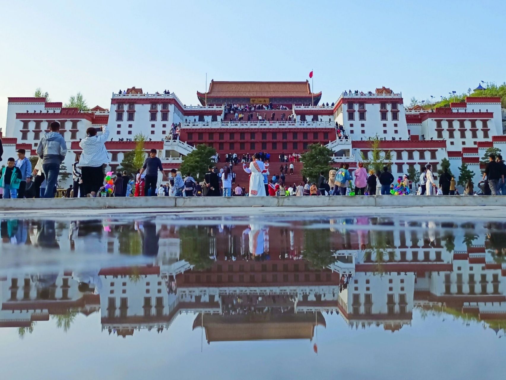 锦州打卡了,后面全部为实拍,无修 去了传说的布达拉宫,如果针对拍照可