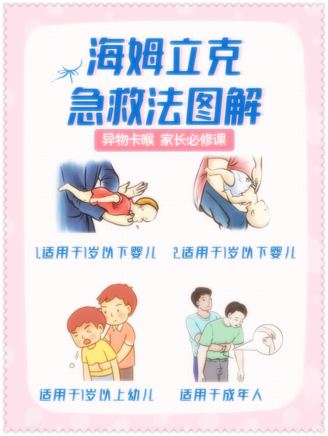 有孩子的家庭一定要知道这个急救法!