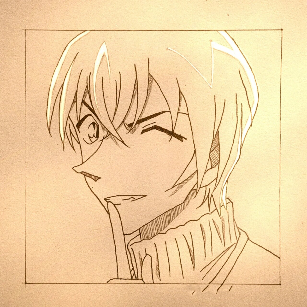 安室透 该用什么文案来形容零零的帅呢!healer.