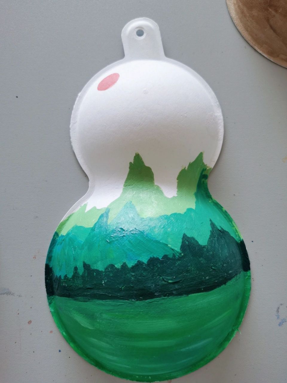 丙烯葫芦画 纸葫芦上绘画的多种可能…    纸葫芦上绘画的多种可能