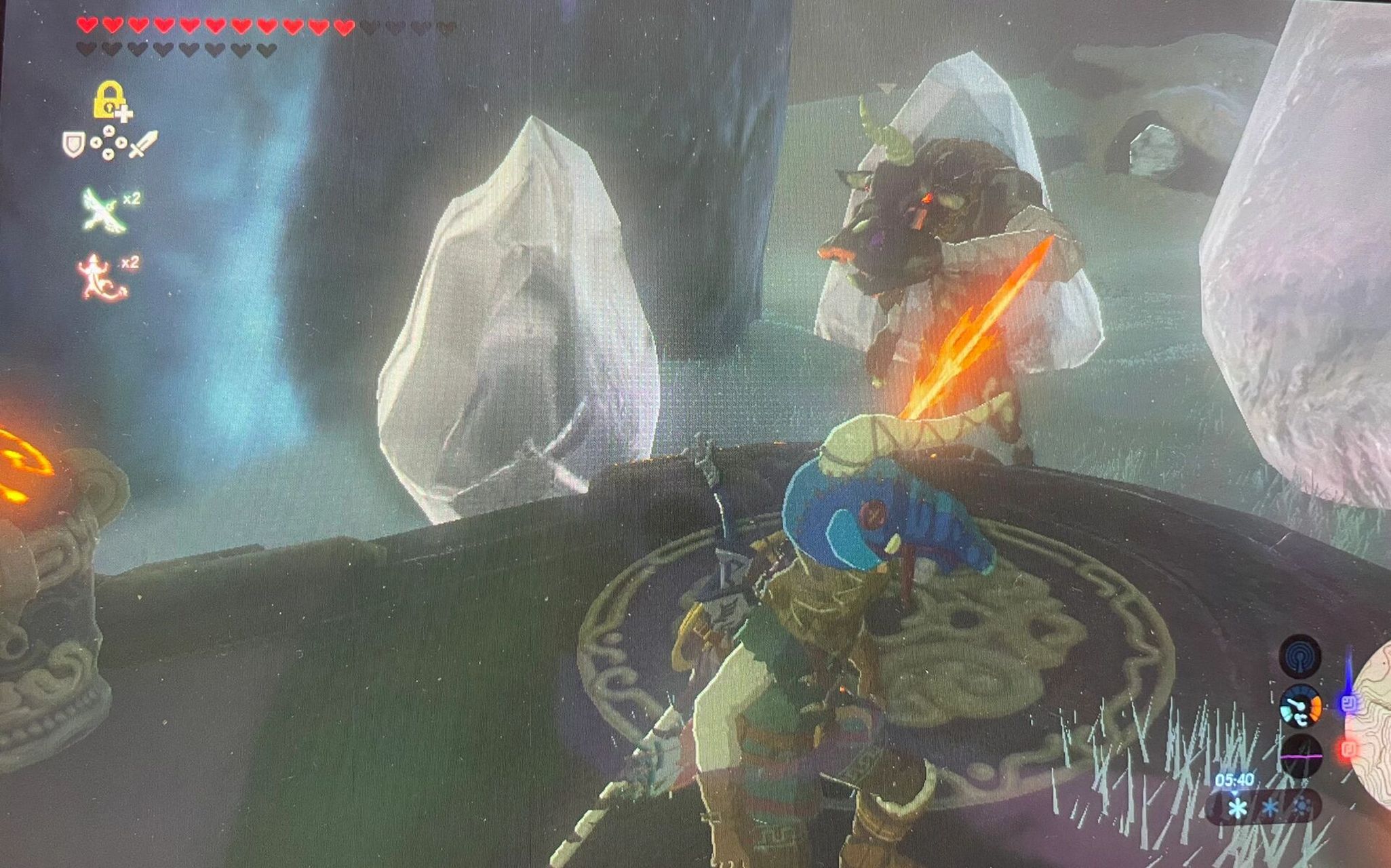 塞尔达海布拉山脉 隐藏神庙 迦奥玛阿萨 地点:海布拉地区 海拉布山脉