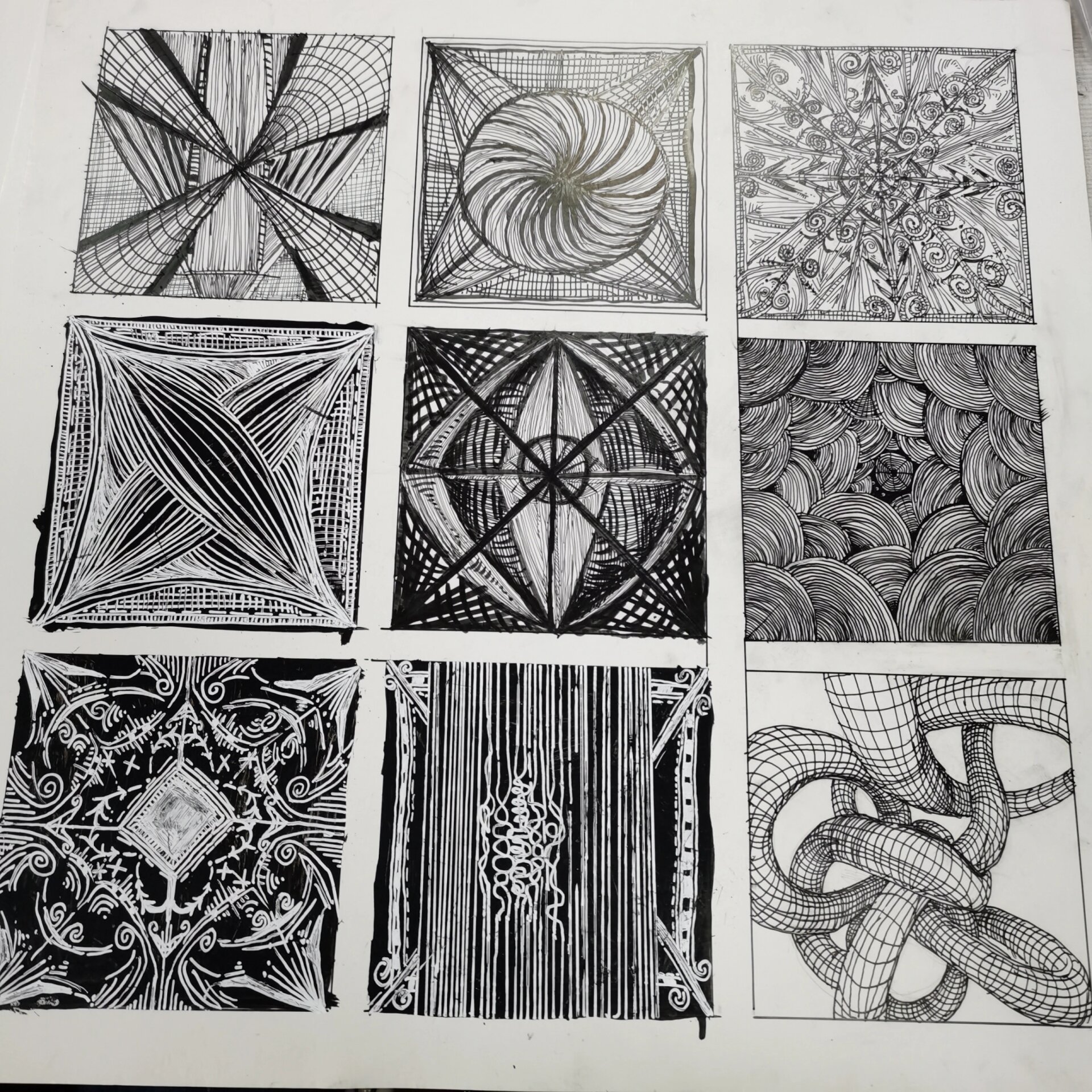 视觉传达构成素材 构成作业