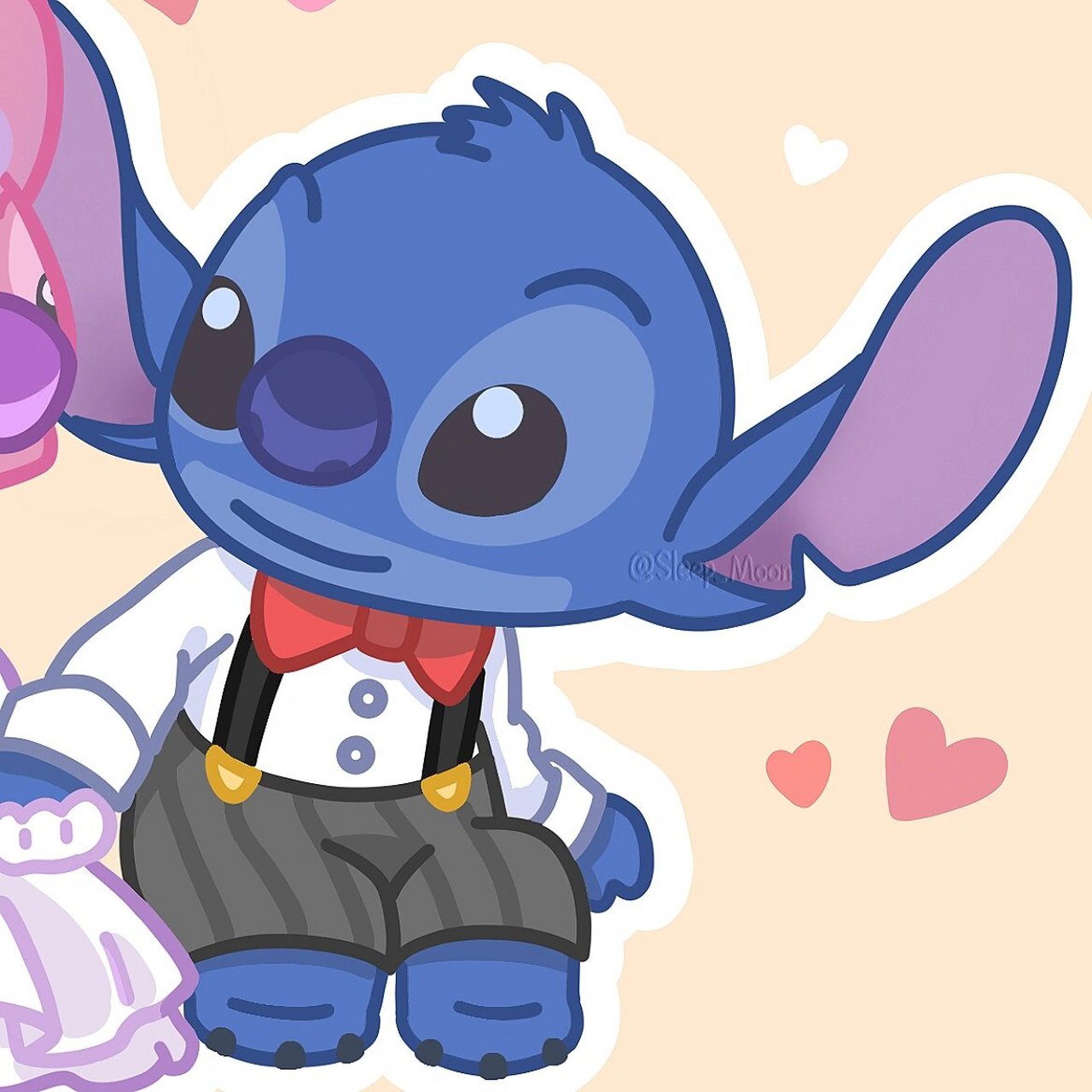 史迪仔情头97 仔仔找到了他的天使呢